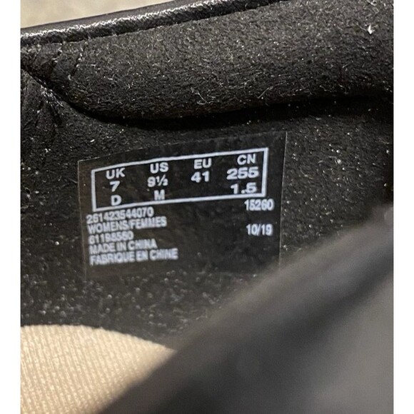 Clarks Leather Comfort Pumps Women 9.5M  EU 41 2.5 “ Block Heel 2" Padded Office - Picture 4 of 10